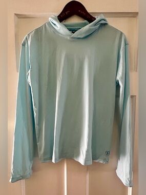 Under Armour Pale Blue Performance Hoodie - Fish Edition